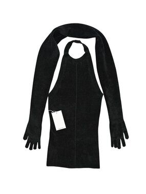 Peter Do Detachable Gloves Sweater in Black